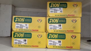 Botas de seguridad ZION S3 varias tallas. Precio U