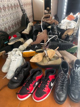 Lote de Zapatos y Botas Variados