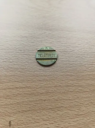 Ficha Teléfonos Antigua