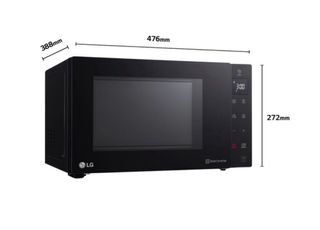 Microondas LG 23L Grill 1000W MH6336G