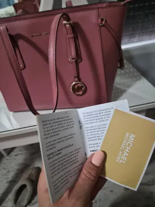 Bolso Michael Kors Rosa como nuevo