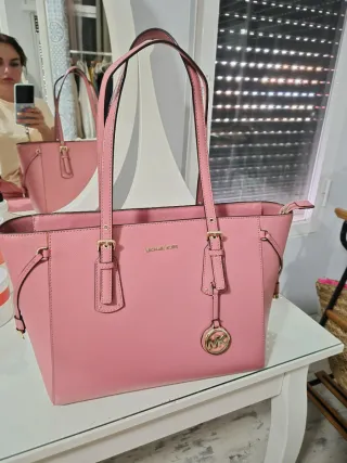 Bolso Michael Kors Rosa como nuevo