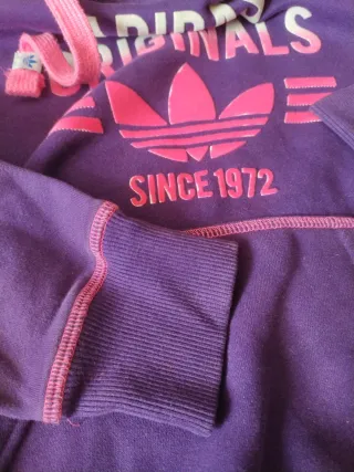 Felpa Adidas Originals Viola e Rosa