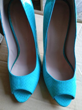 Décolleté donna blu/teal tg. 38