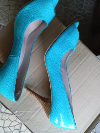 Décolleté donna blu/teal tg. 38