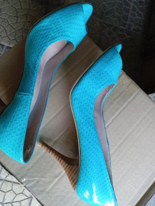 Décolleté donna blu/teal tg. 38