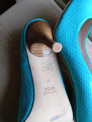 Décolleté donna blu/teal tg. 38