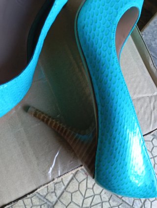 Décolleté donna blu/teal tg. 38