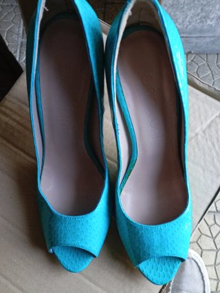 Décolleté donna blu/teal tg. 38
