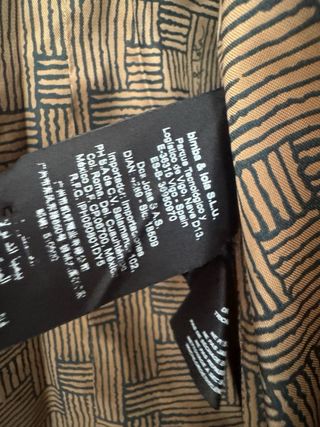 Gabardina Bimba y Lola Marrón