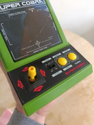 Súper Cobra Gakken Game watch tabletop lsi maquini