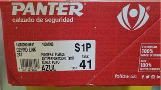 Zapato de seguridad Panter T41
