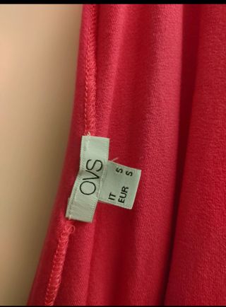 Body OVS bicolore nero e fucsia taglia S