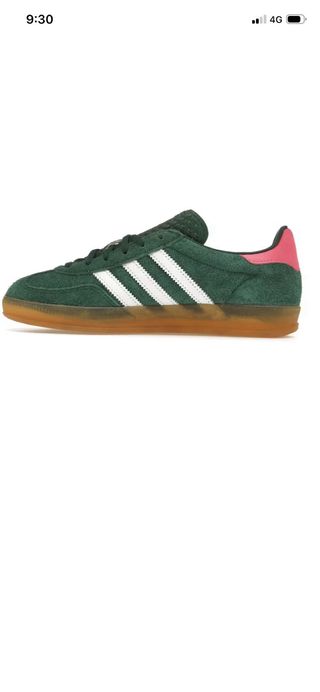 Zapatilla Adidas Gazelle Indoor Verde/Rosa