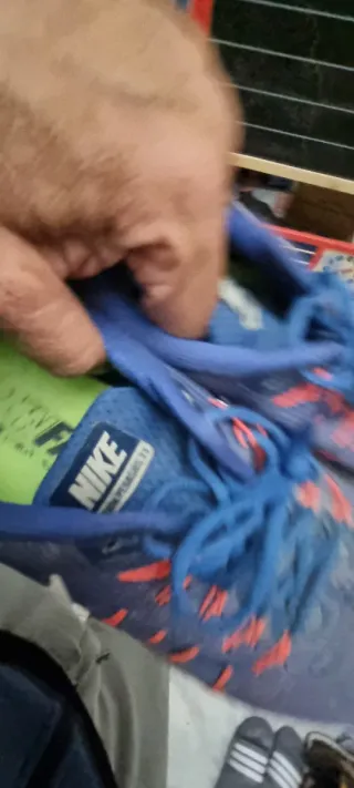 Nike Pegasus 33 T46 Azul/Rojo