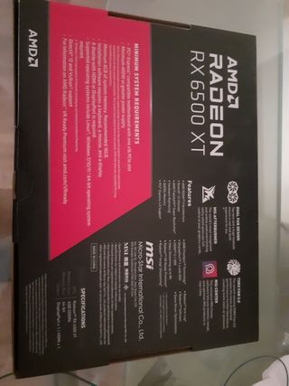 Tarjeta Gráfica AMD Radeon RX 6500 XT