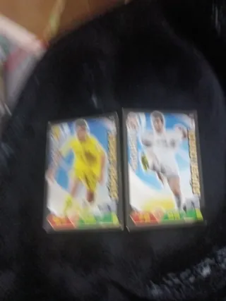 Cromos fútbol Supercrack Mata y Piqué cada foto5€