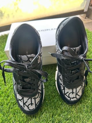 Zapatillas Calvin Klein CK Jeans Negras/Grises