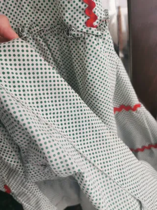 Vestido Flamenca Niña Lunares.