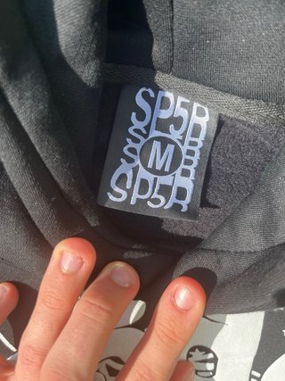 Felpa Sp5der Nera nuova M