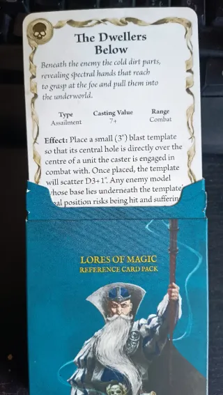 Carte Lores of Magic Warhammer The Old World