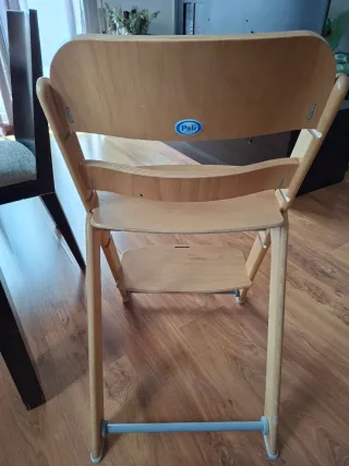 2 Sillas evolutivas infantiles de madera Pali