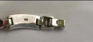 Pulsera Plata 925 Marquesitas Piedras Naturales