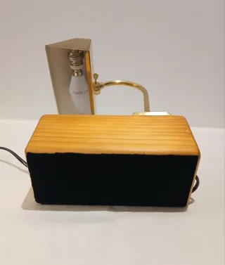 LÁMPARA MESA TIPO BANQUERO.