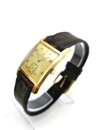 Reloj Zenith Oro 18k Cuerda Vintage Años 40