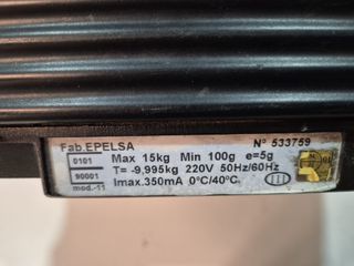 Bilancia commerciale Epelsa Minerva con ticket