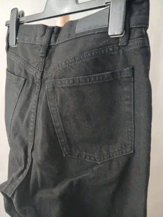 Vaqueros Mango Negros