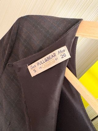 Mono corto de cuadros