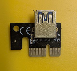 Lote 6 conectores PCIe Riser USB 3.0 - Modelo N09