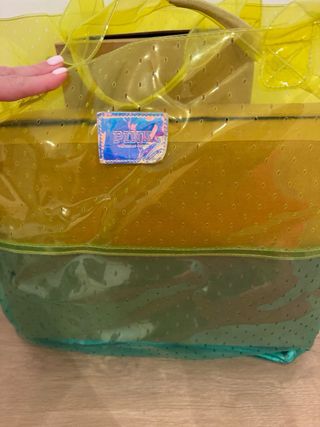 Bolso de playa Victoria's Secret transparente