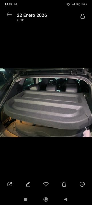 Bandeja maletero Nissan Qashqai