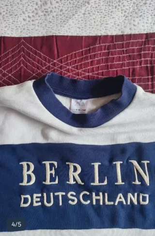 ZARA Sudadera T.9/10 niño