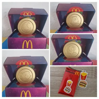 Monedas Super Mario Galaxy McDonald's Colección