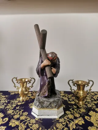Cristo Gran Poder Olot 40cm