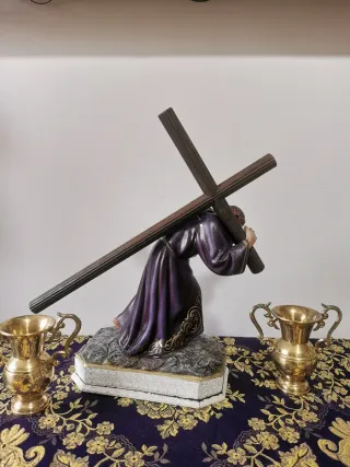 Cristo Gran Poder Olot 40cm