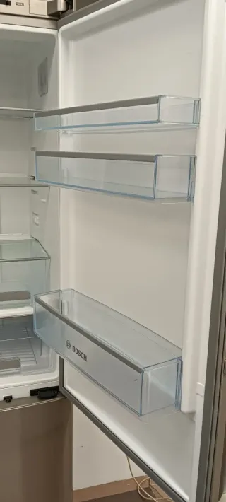 Nevera Bosch Acero Inoxidable No Frost energía A+