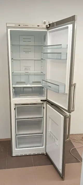 Nevera Bosch Acero Inoxidable No Frost energía A+