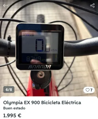 Bicicleta Eléctrica Olympia EX 900
