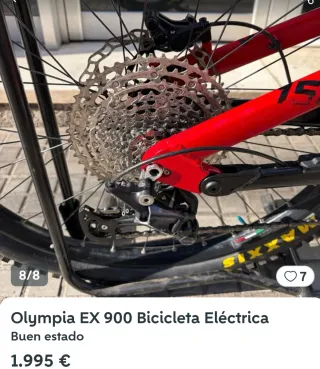 Bicicleta Eléctrica Olympia EX 900
