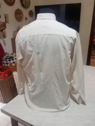Camicia uomo bianca  40 cm