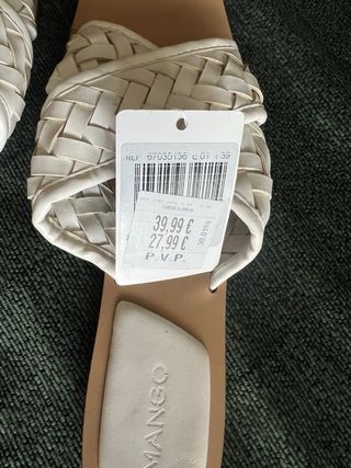 Sandalias Mango Mujer Talla 39