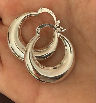 Pendientes Aro Plata 925