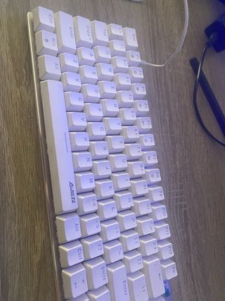 Teclado Mecánico Ajazz AK33 Blanco