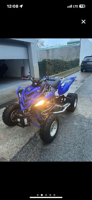 Yamaha Raptor 700R Azul