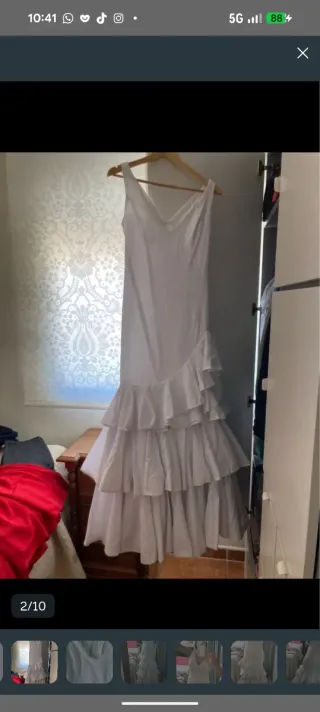 Vestido Flamenca Talla 40/42