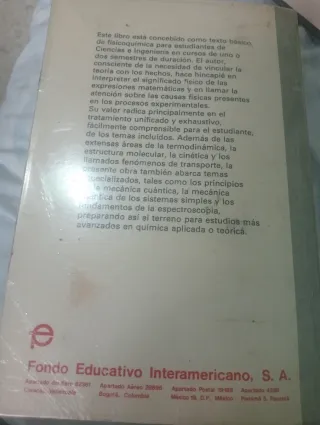 Libro de fisicoquímica